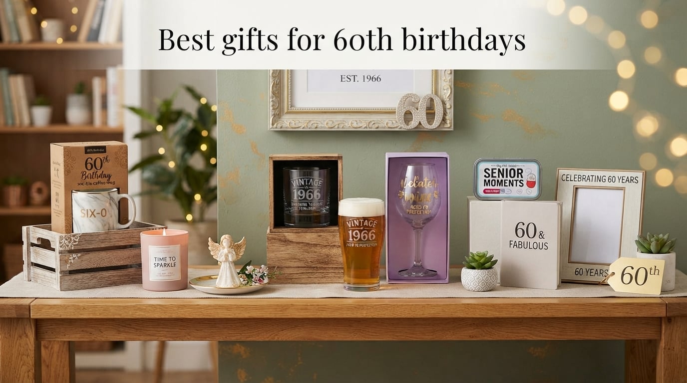 Best gifts for 60th birthdays