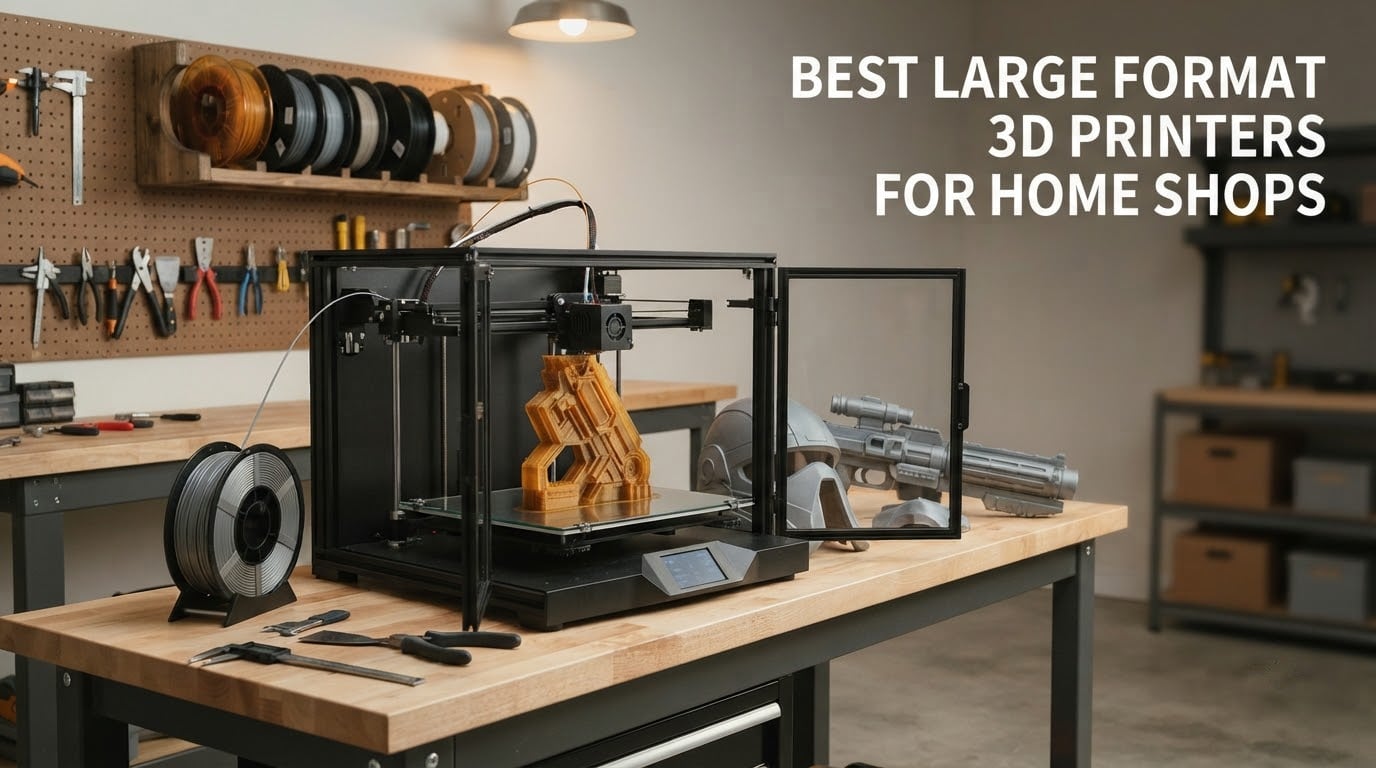 best large format 3d printers for home shops