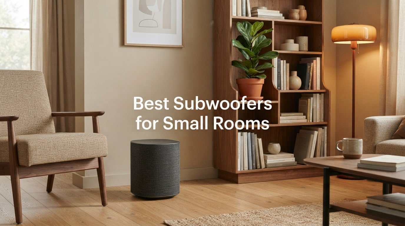 Best Subwoofers for Small Rooms