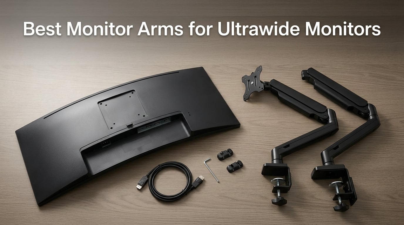 Best Monitor Arms for Ultrawide Monitors