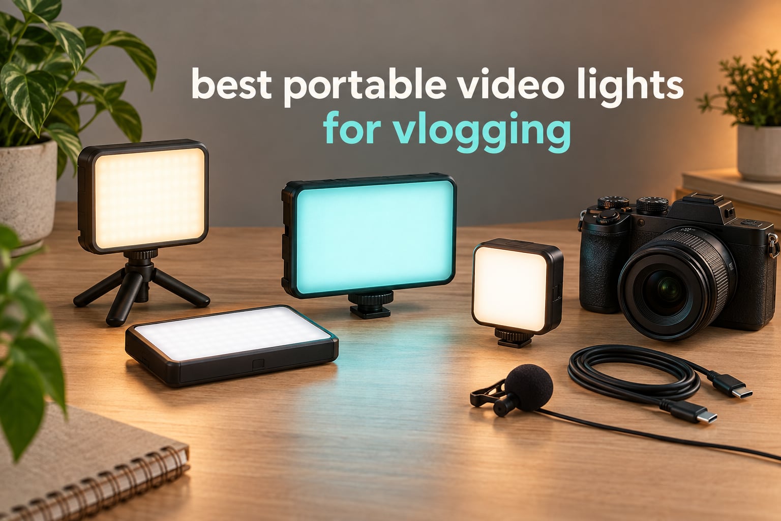 best portable video lights for vlogging