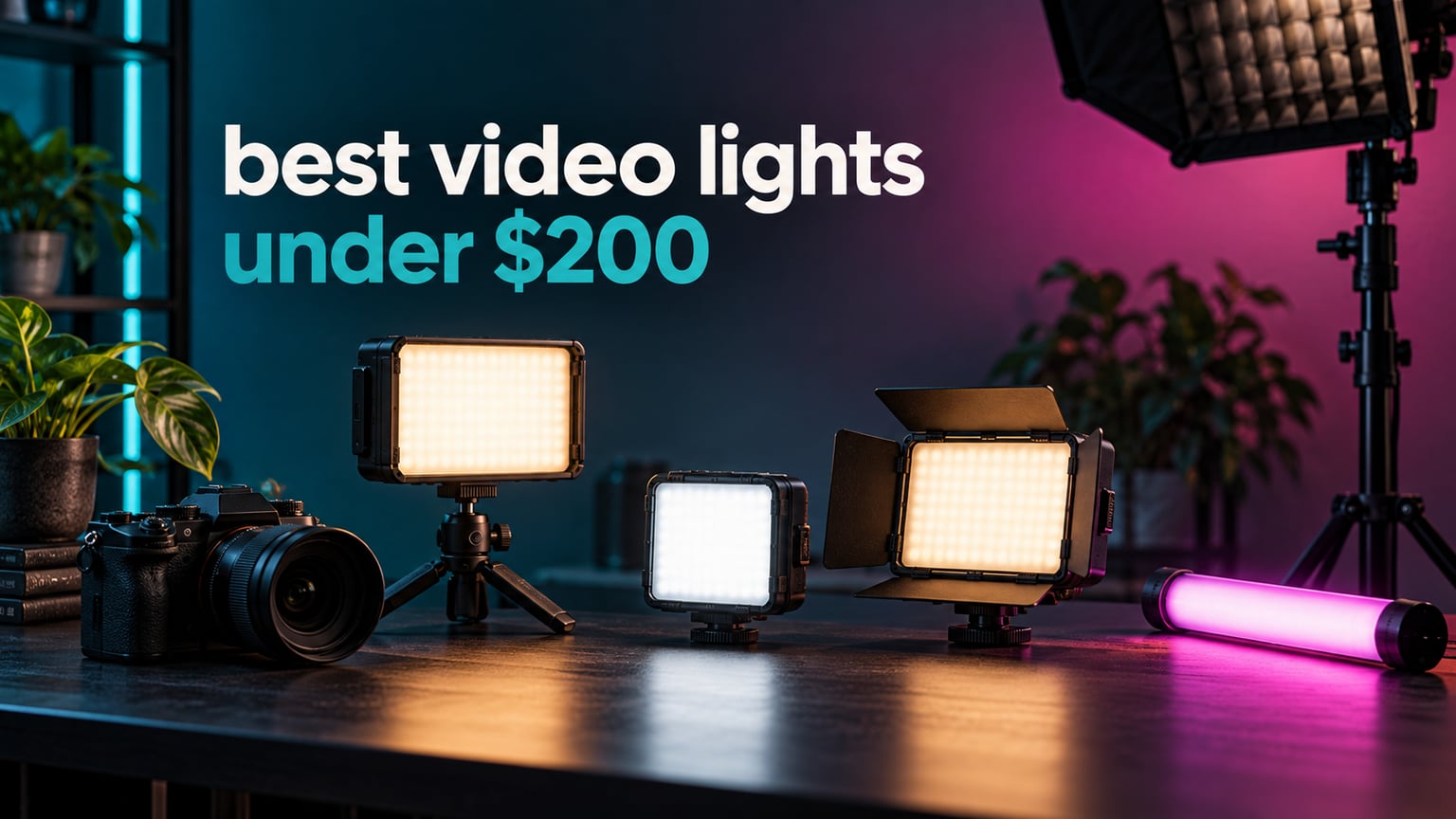 best video lights under $200