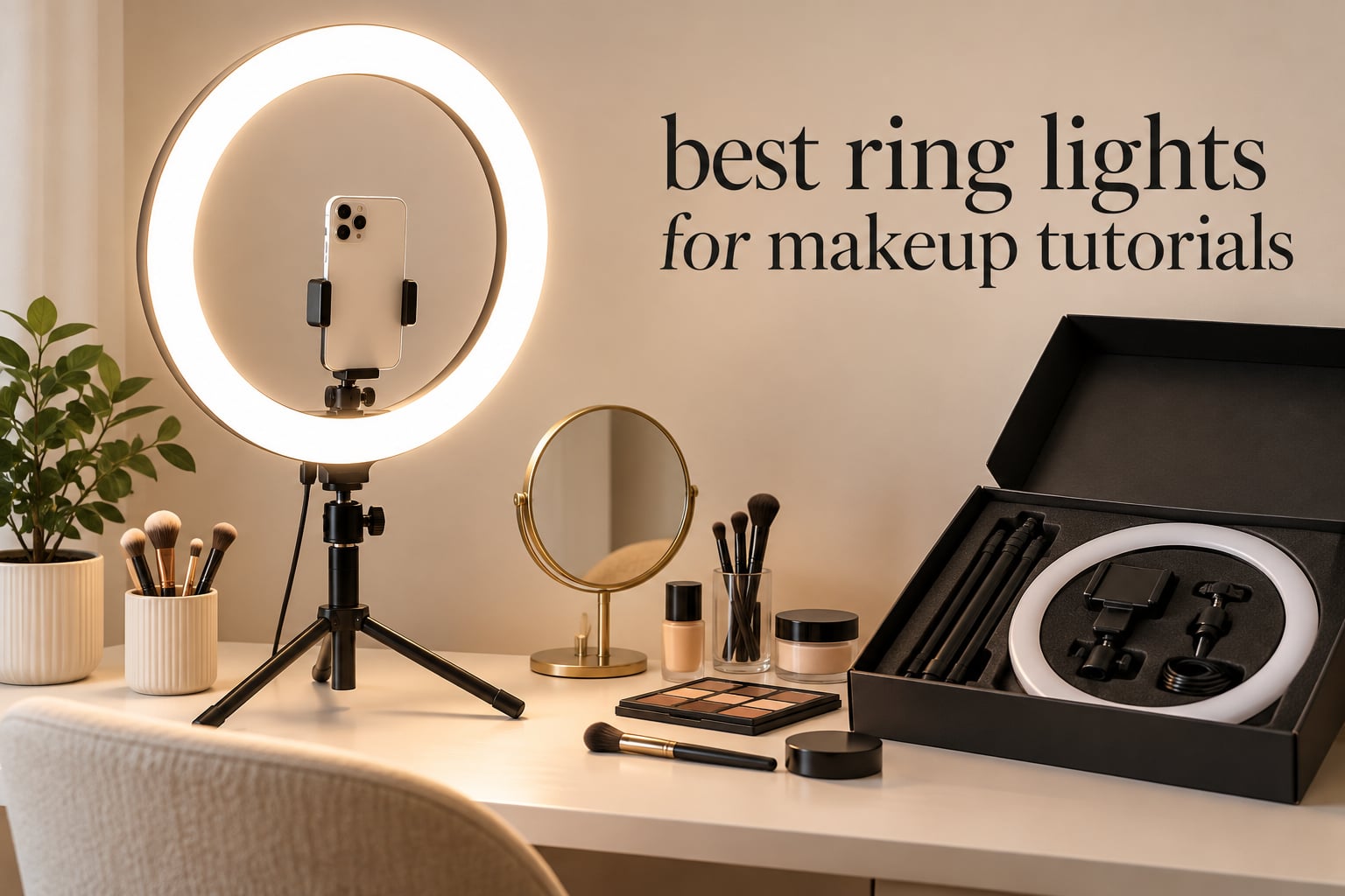 best ring lights for makeup tutorials