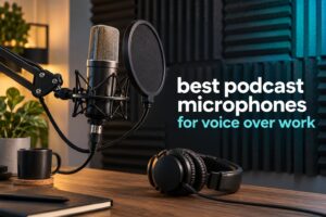 best podcast microphones for voice over work