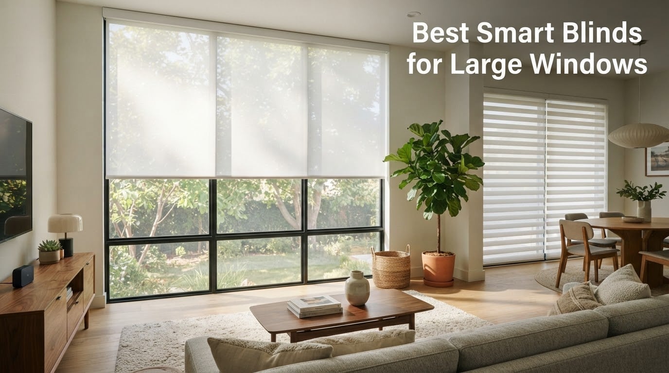 Best Smart Blinds for Large Windows
