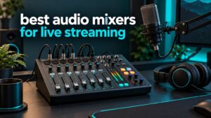 best audio mixers for live streaming