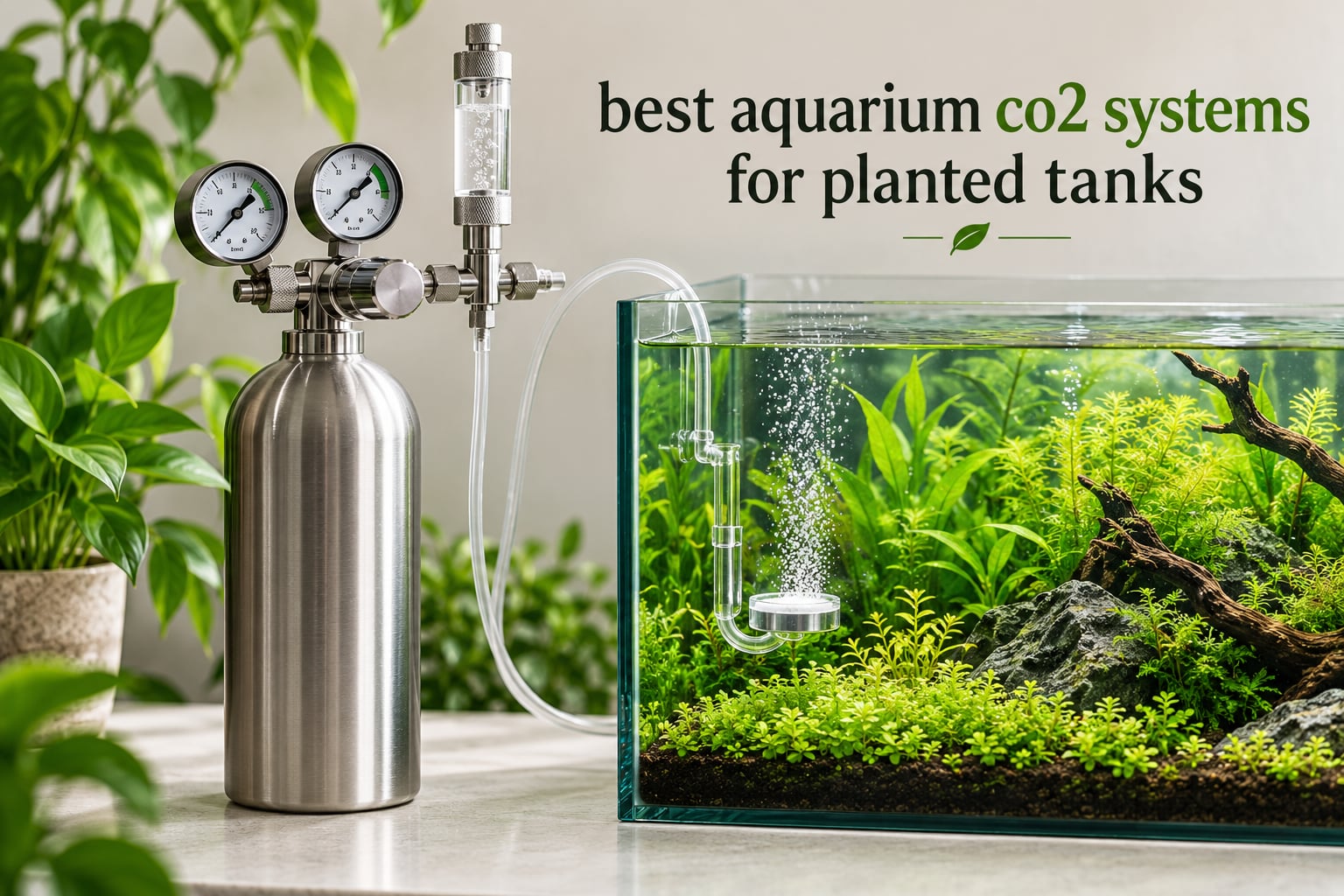 best aquarium co2 systems for planted tanks