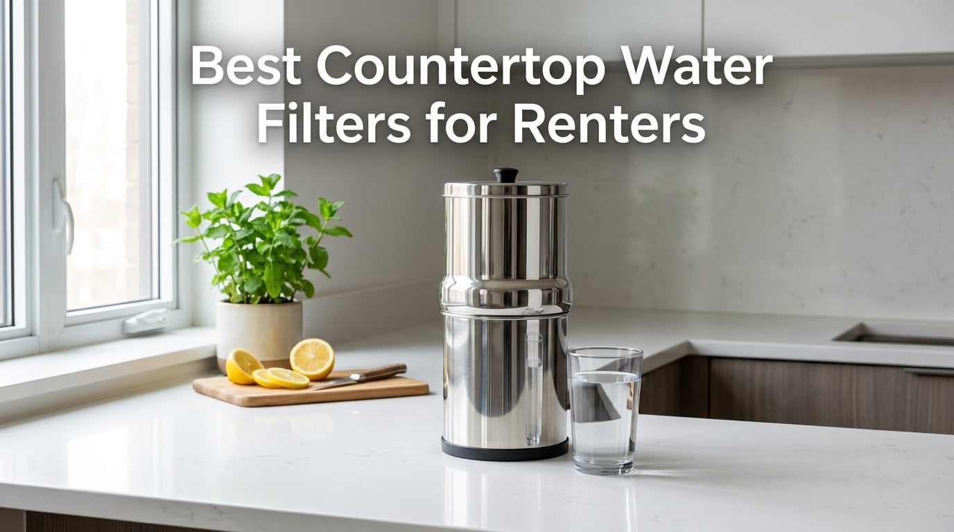 Best Countertop Water Filters for Renters