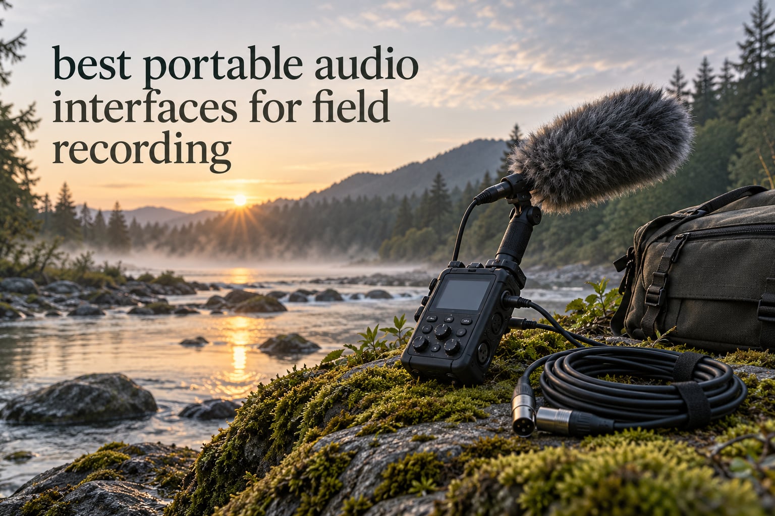 best portable audio interfaces for field recording