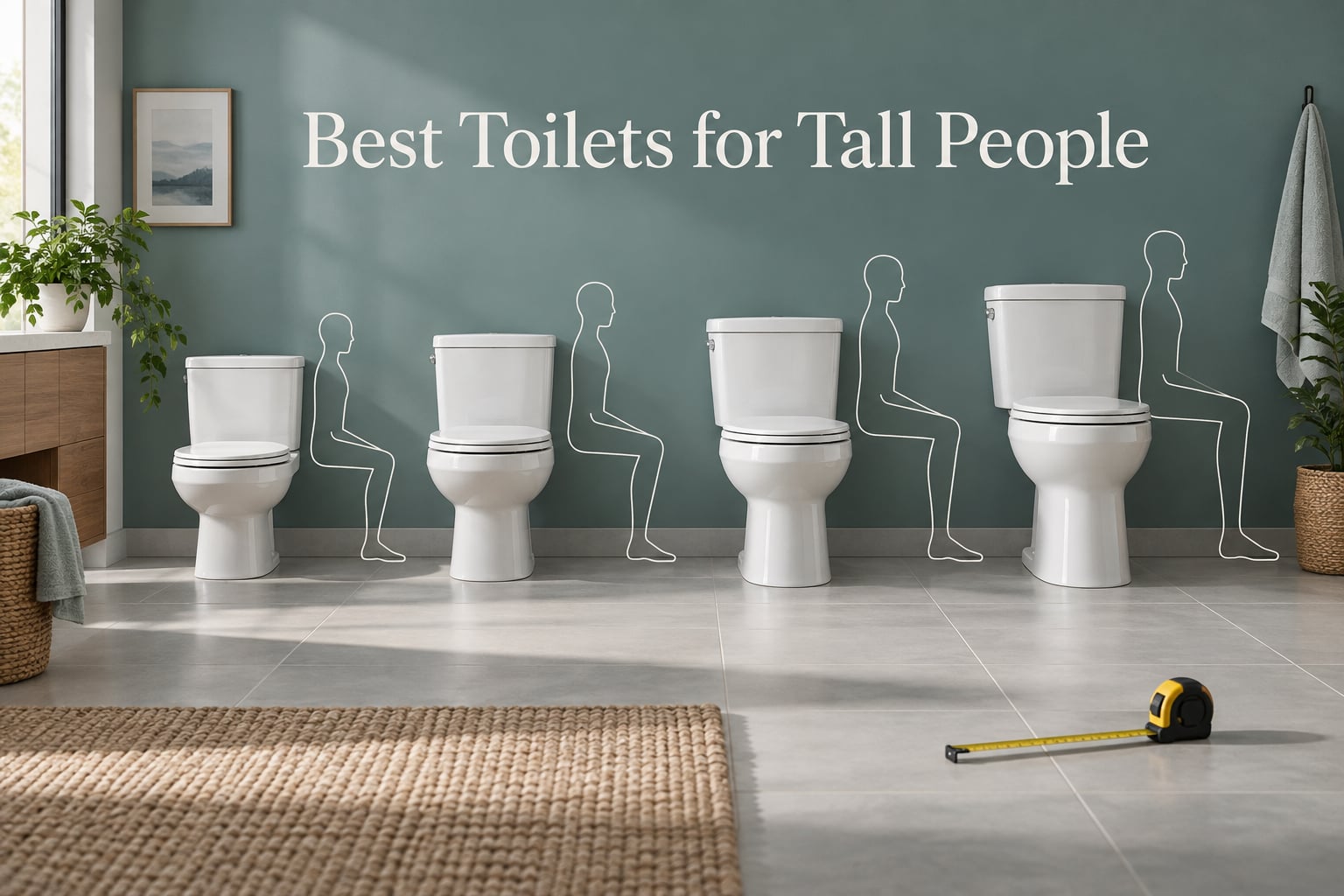 Best Toilets for Tall People