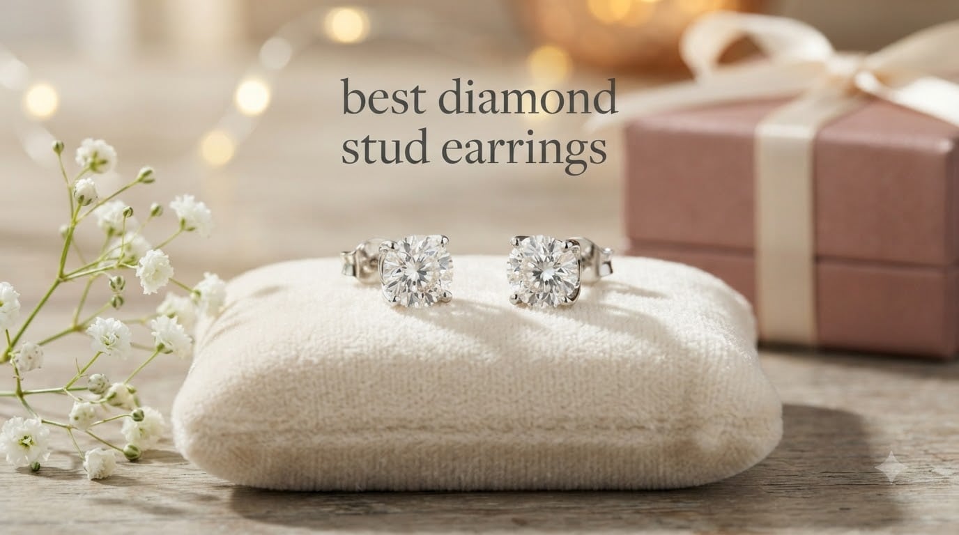best diamond stud earrings