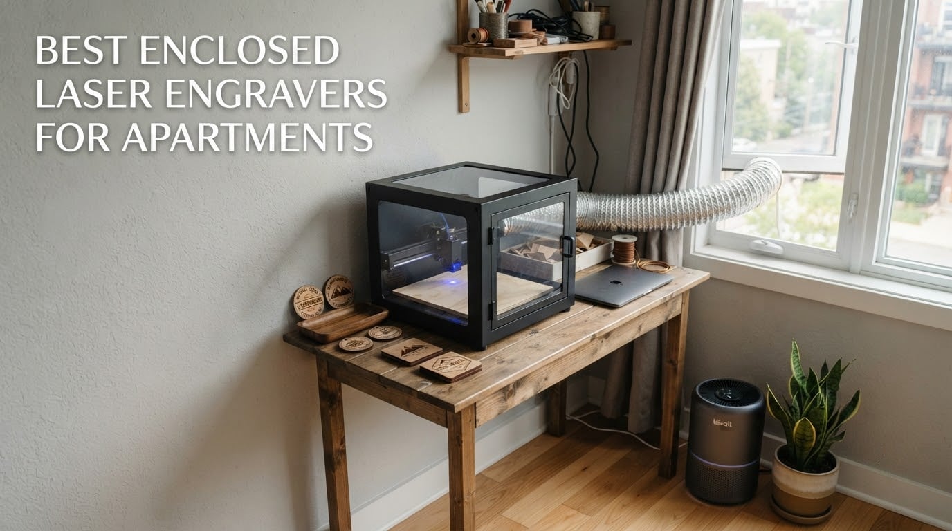 best enclosed laser engravers for apartments