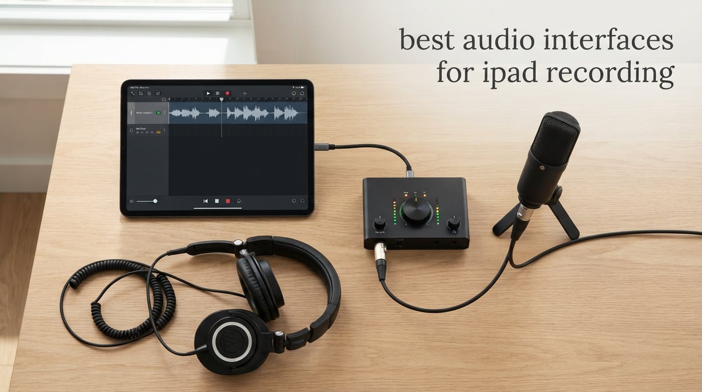 best audio interfaces for ipad recording
