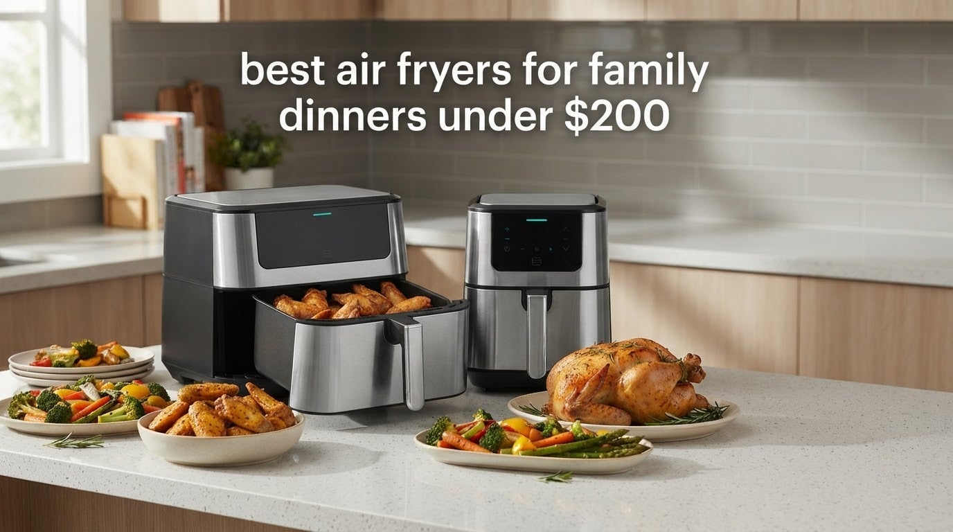 best air fryers for family dinners under $200