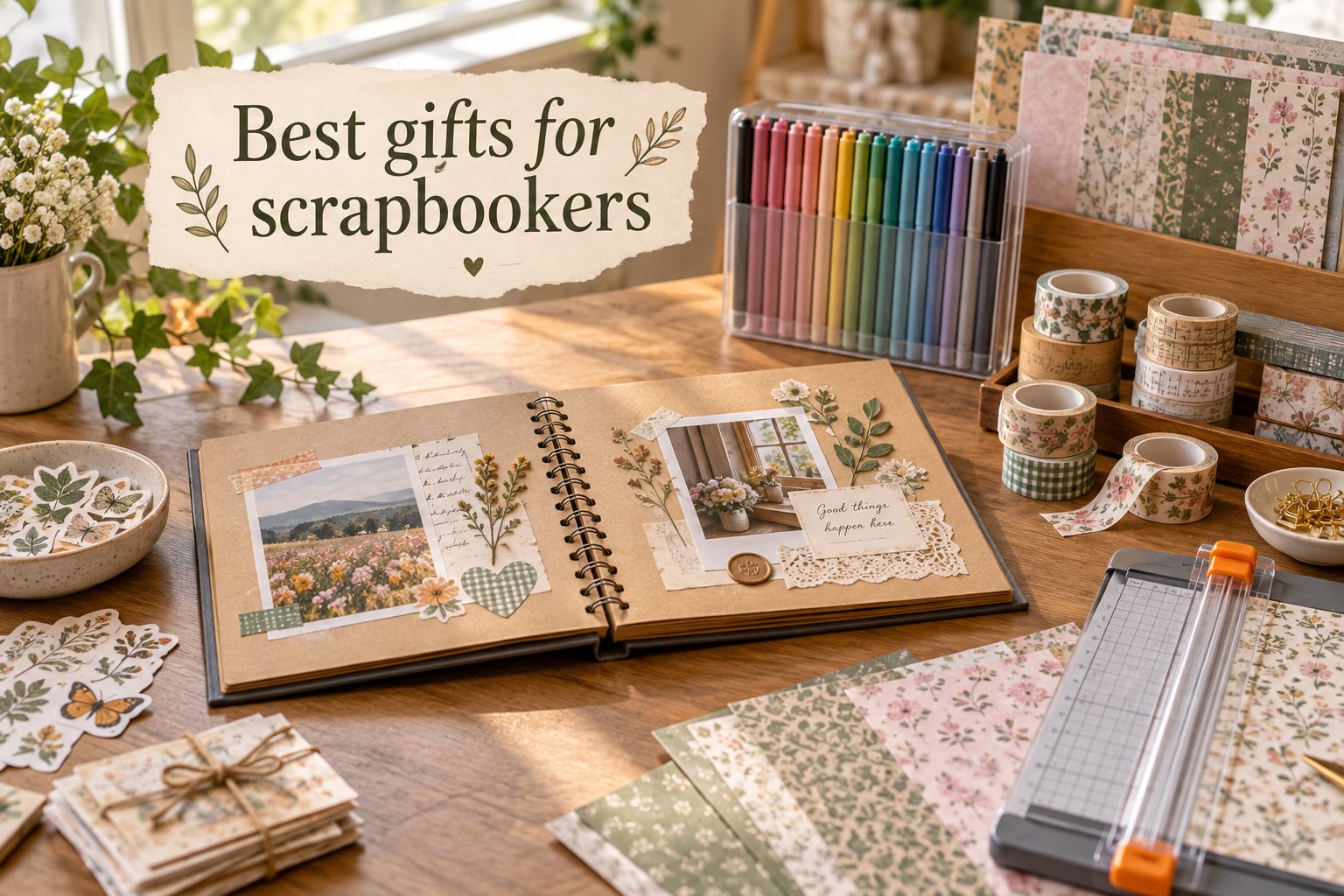 Best gifts for scrapbookers
