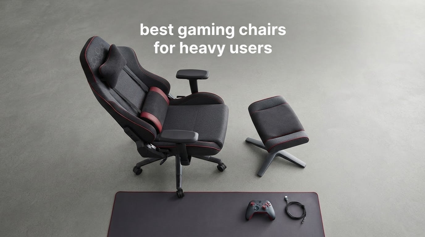 best gaming chairs for heavy users