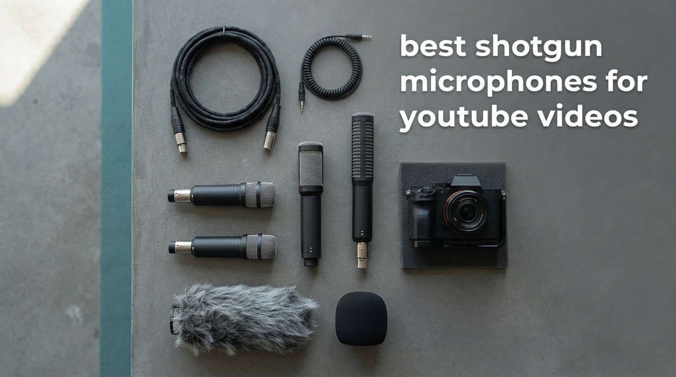 best shotgun microphones for youtube videos
