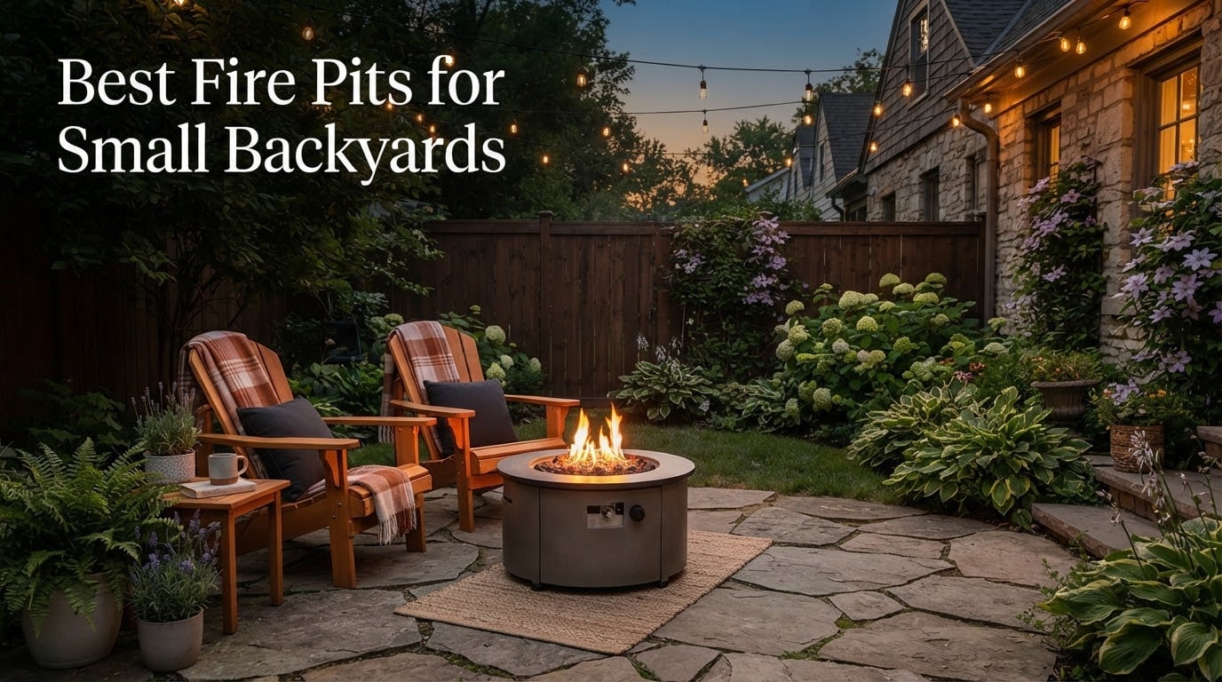 Best Fire Pits for Small Backyards