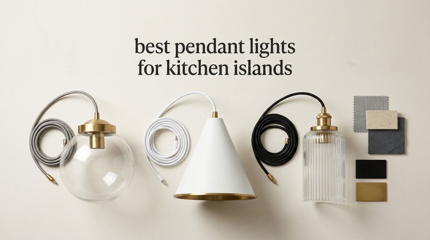 best pendant lights for kitchen islands