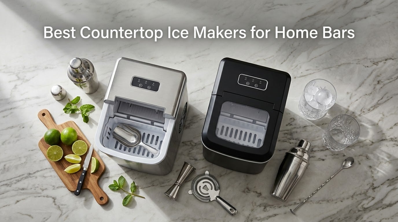 Best Countertop Ice Makers for Home Bars