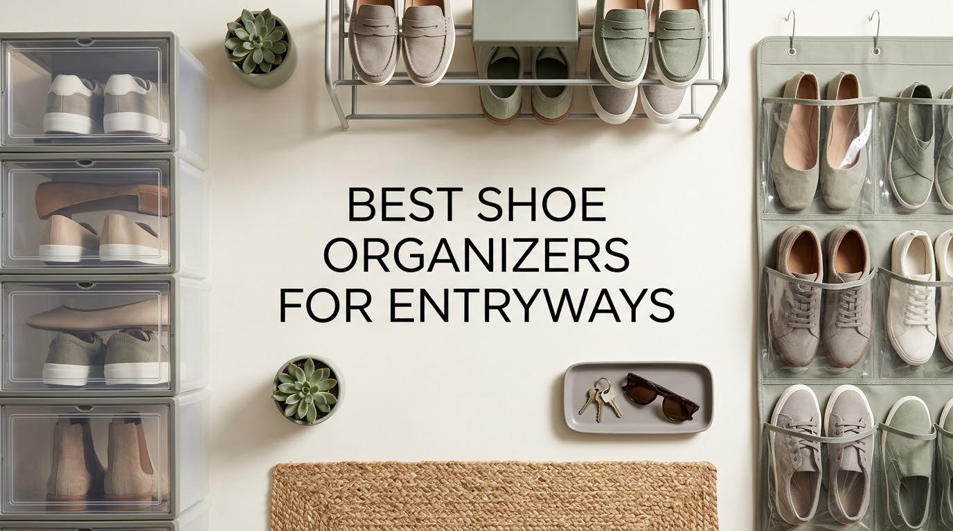 best shoe organizers for entryways