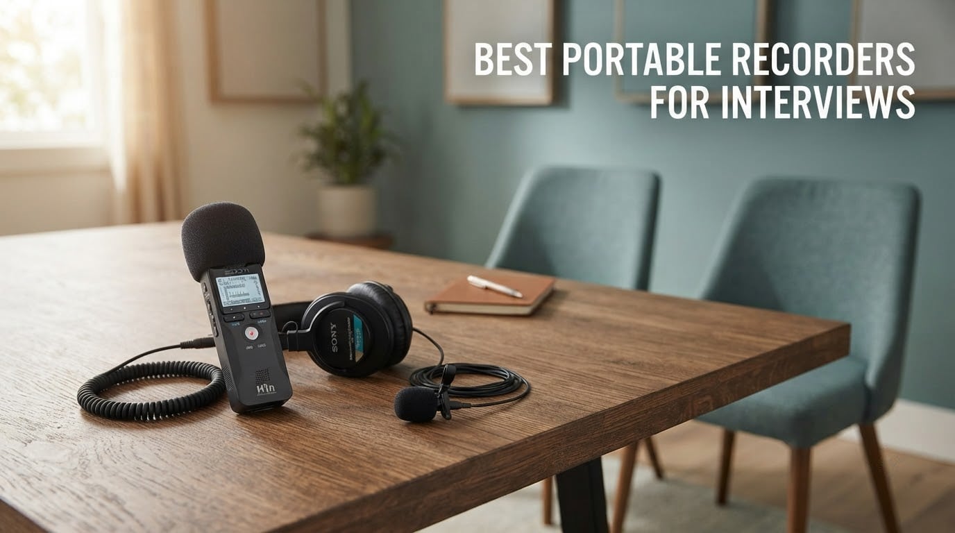 best portable recorders for interviews