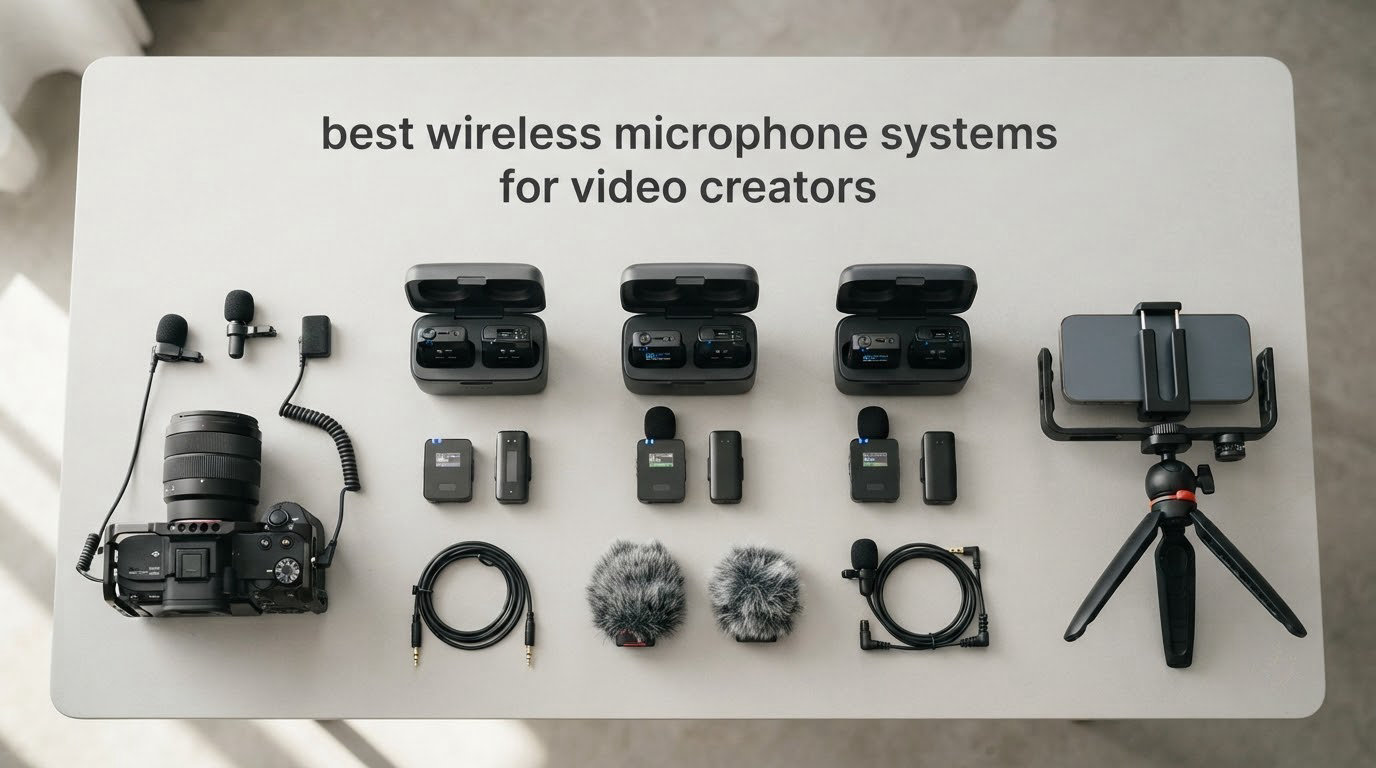 best wireless microphone systems for video creators