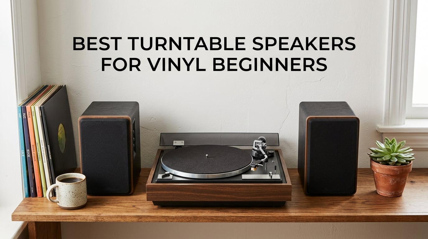 Best Turntable Speakers for Vinyl Beginners