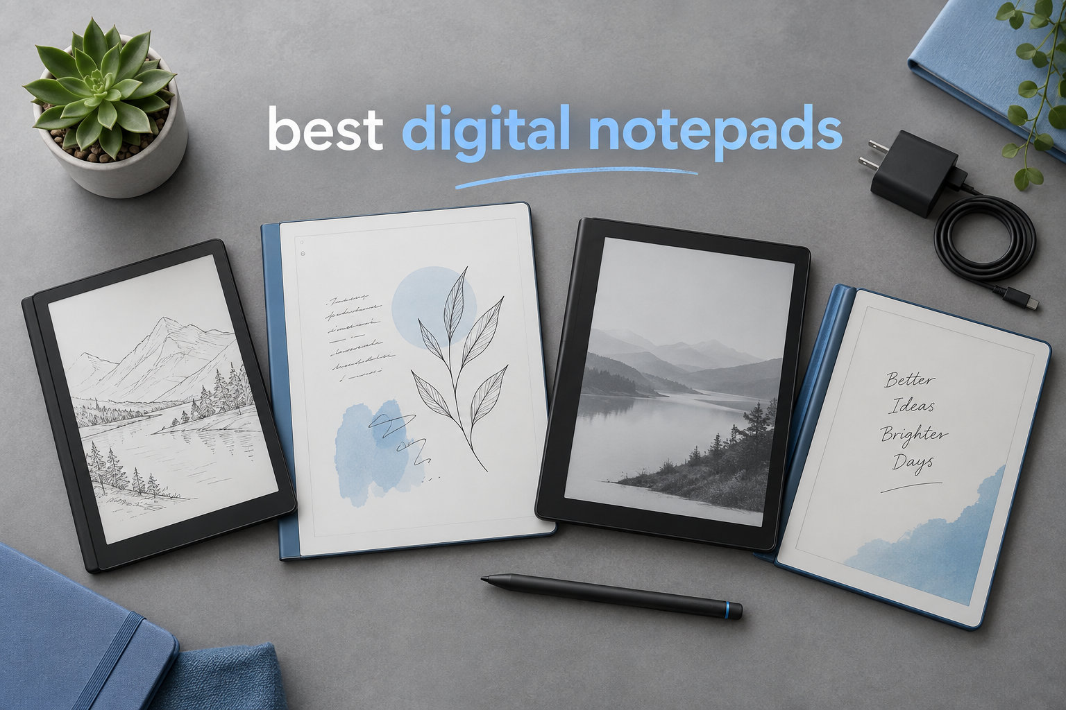 best digital notepads