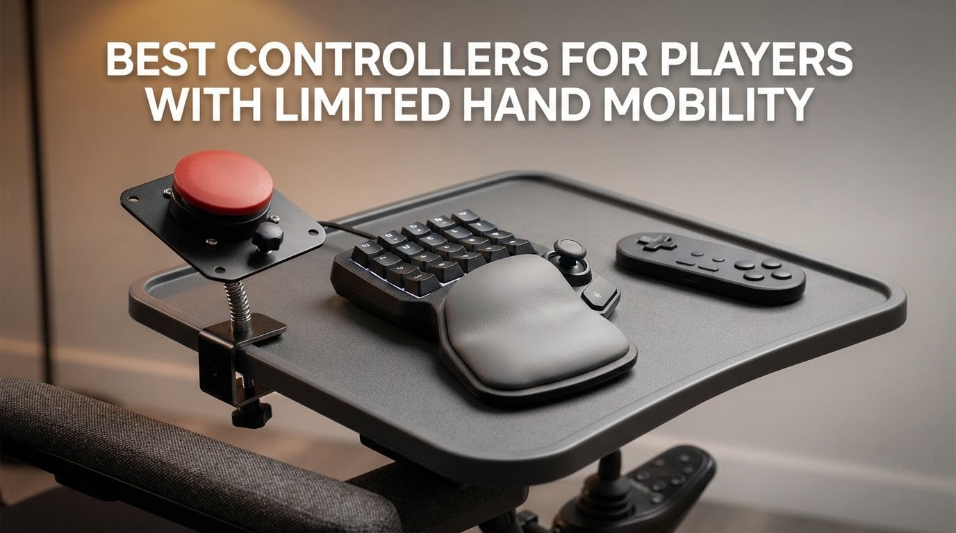 best controllers for players with limited hand mobility