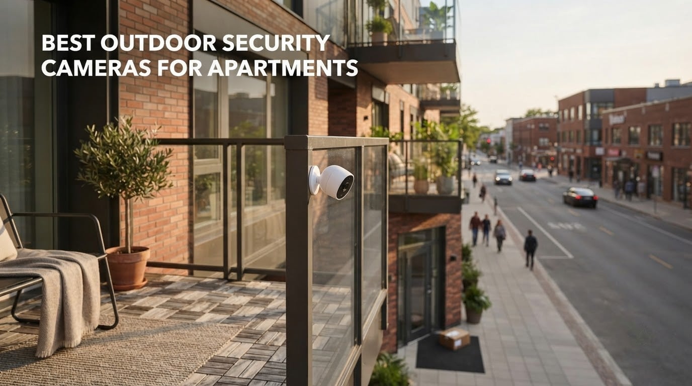 Best Outdoor Security Cameras for Apartments