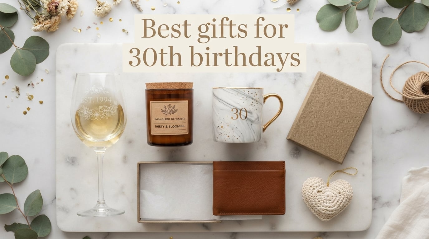 Best gifts for 30th birthdays
