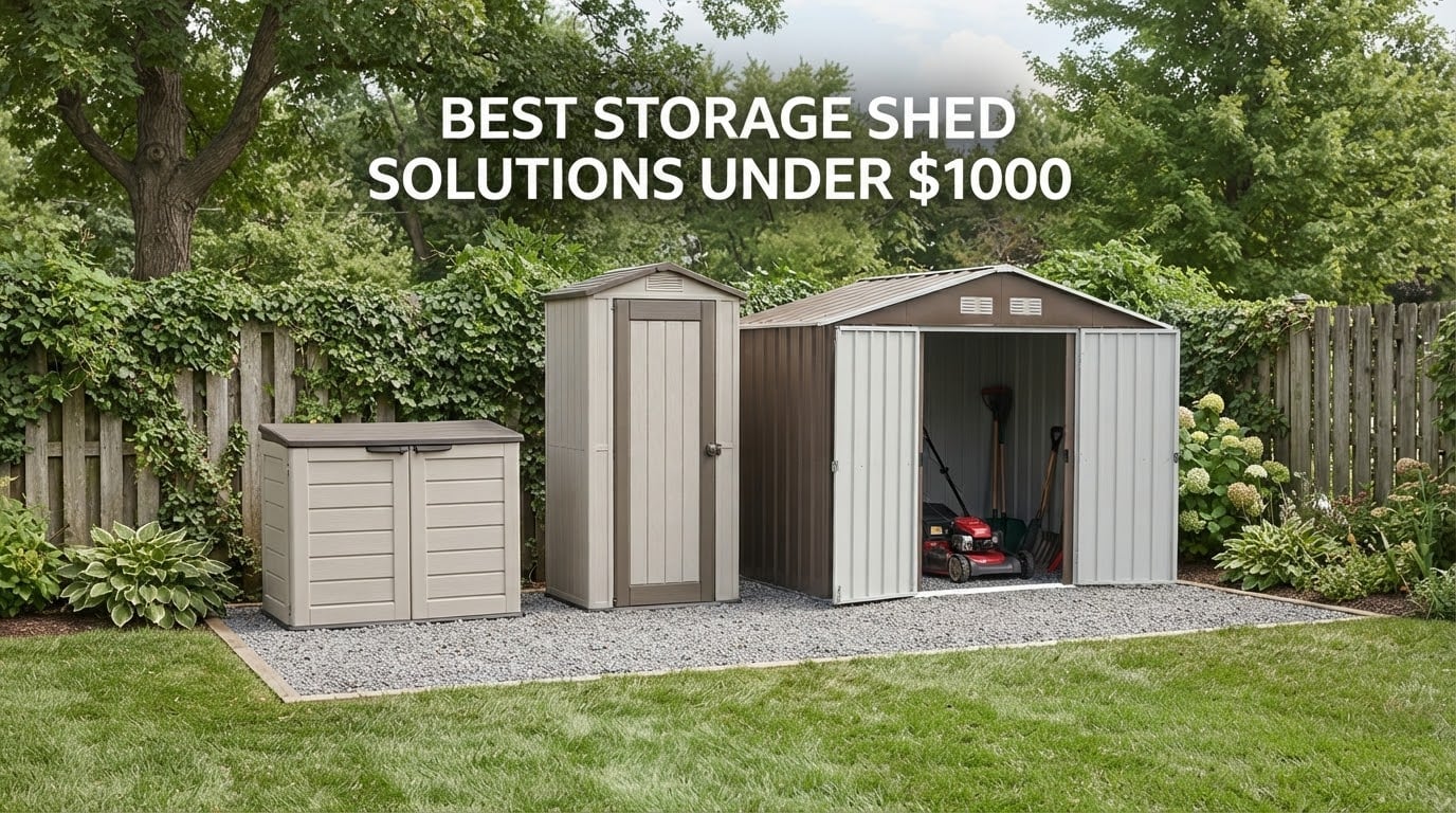 Best Storage Sheds Under 1000
