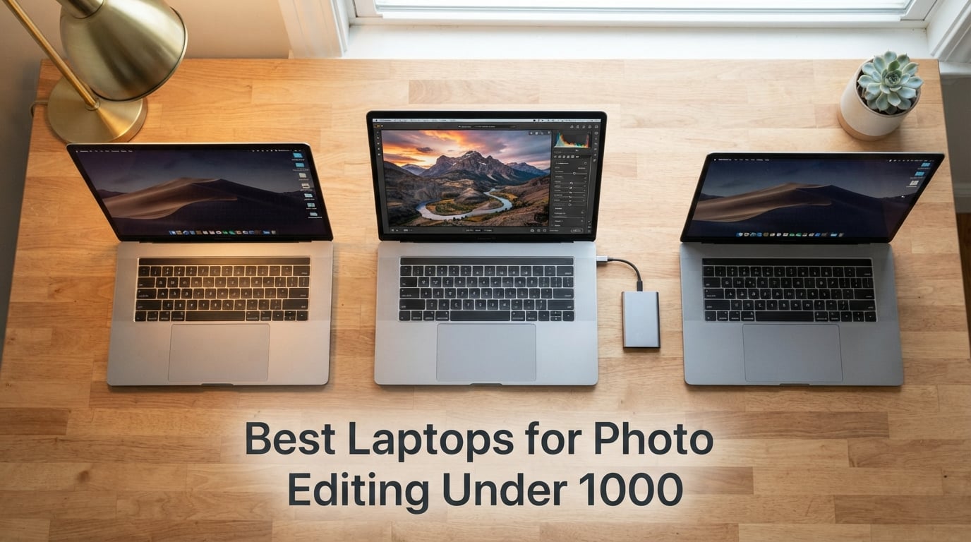 Best Laptops for Photo Editing Under 1000