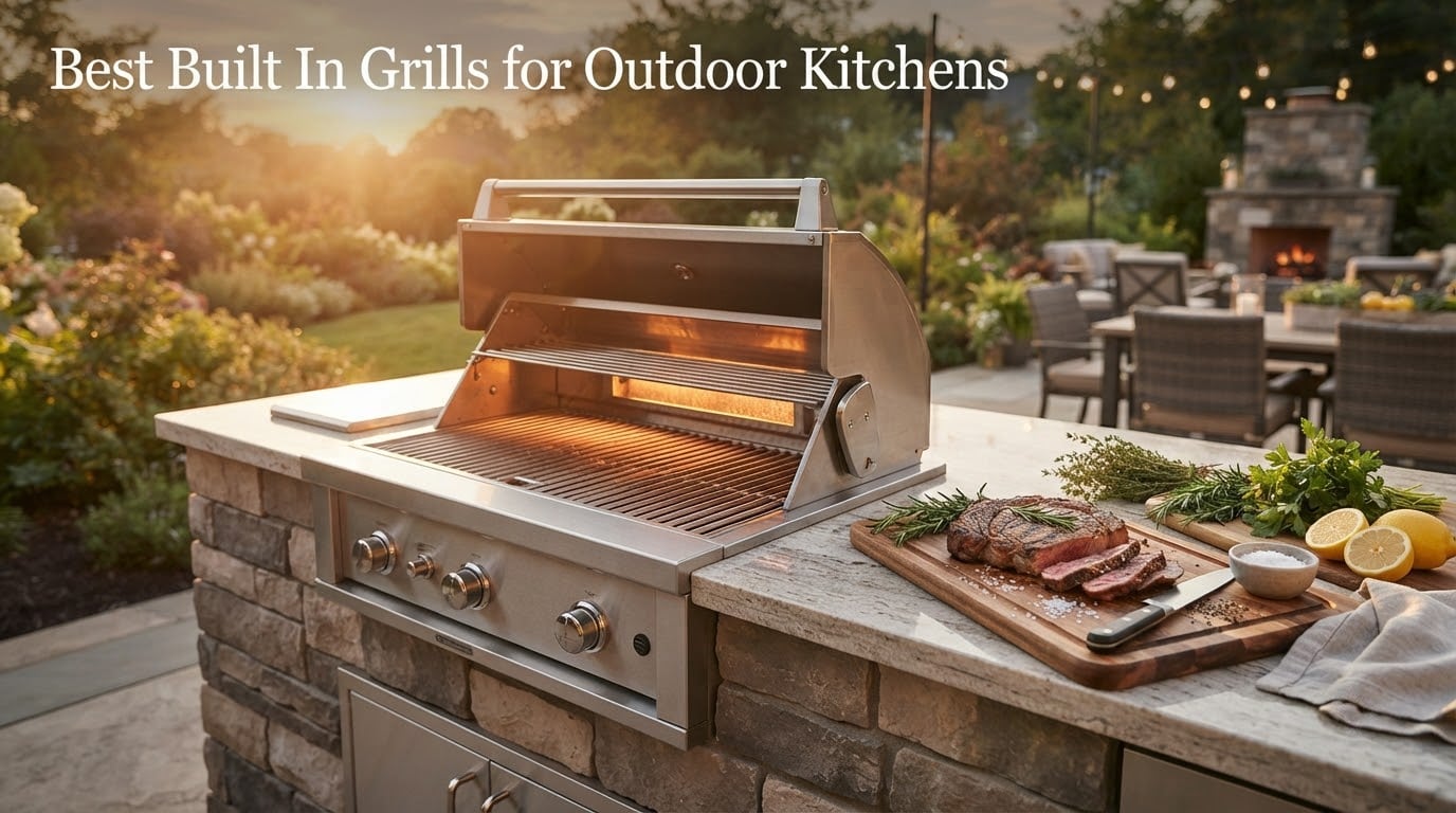 Best Built In Grills for Outdoor Kitchens