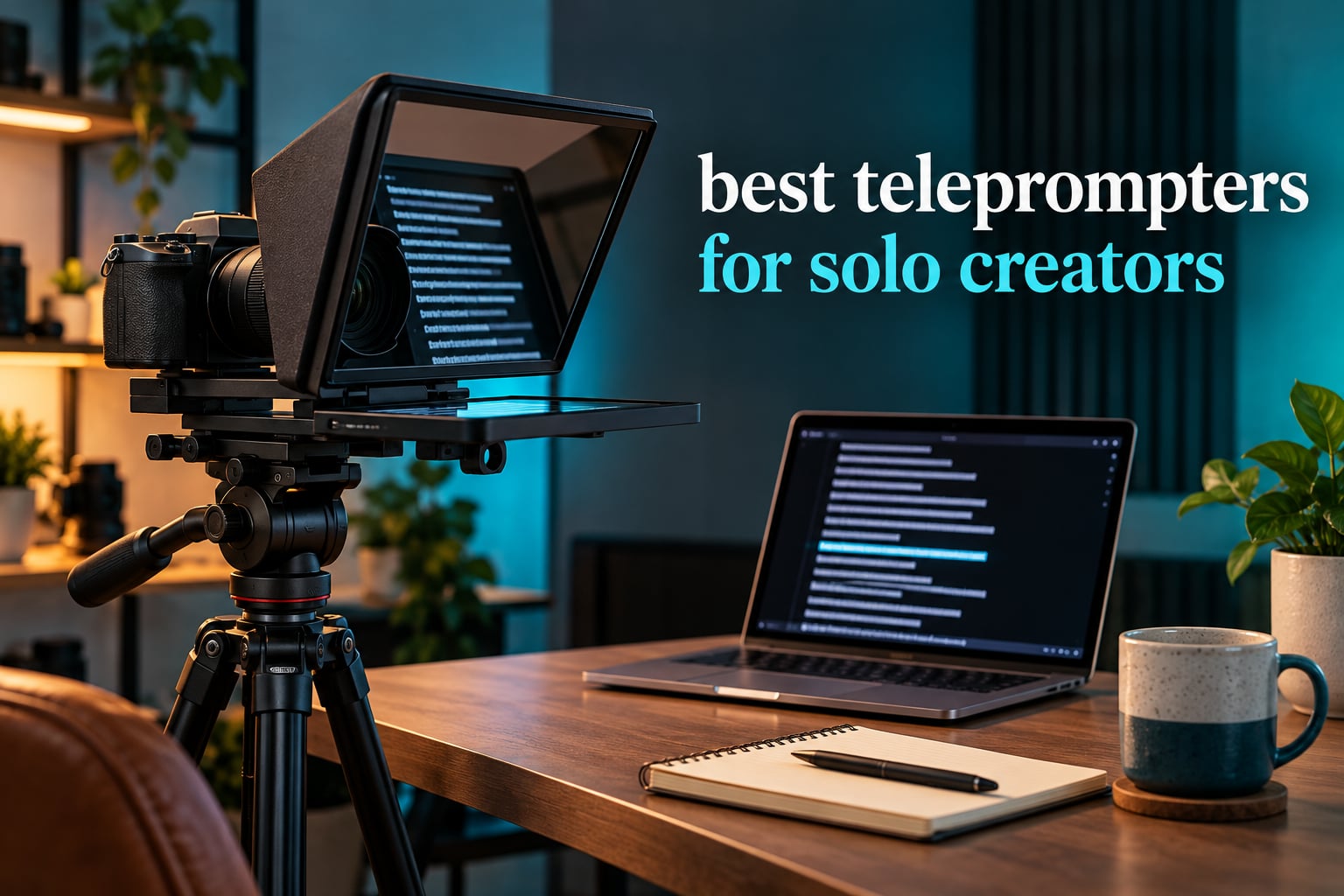 best teleprompters for solo creators
