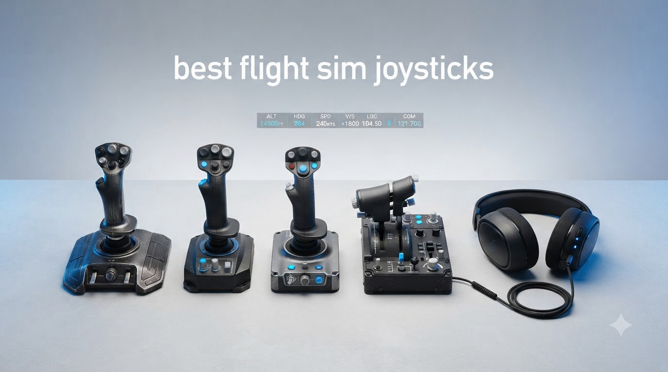best flight sim joysticks