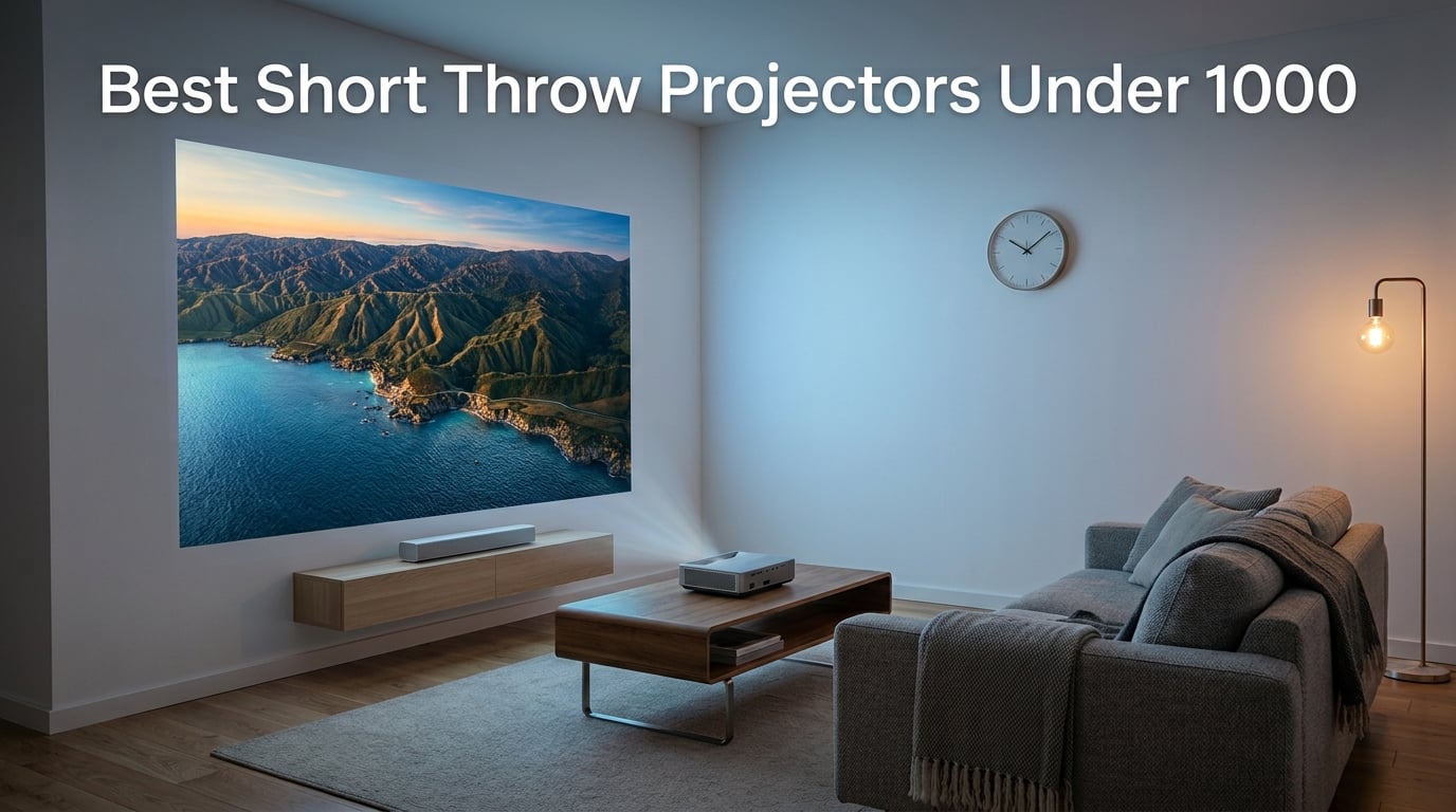 Best Short Throw Projectors Under 1000