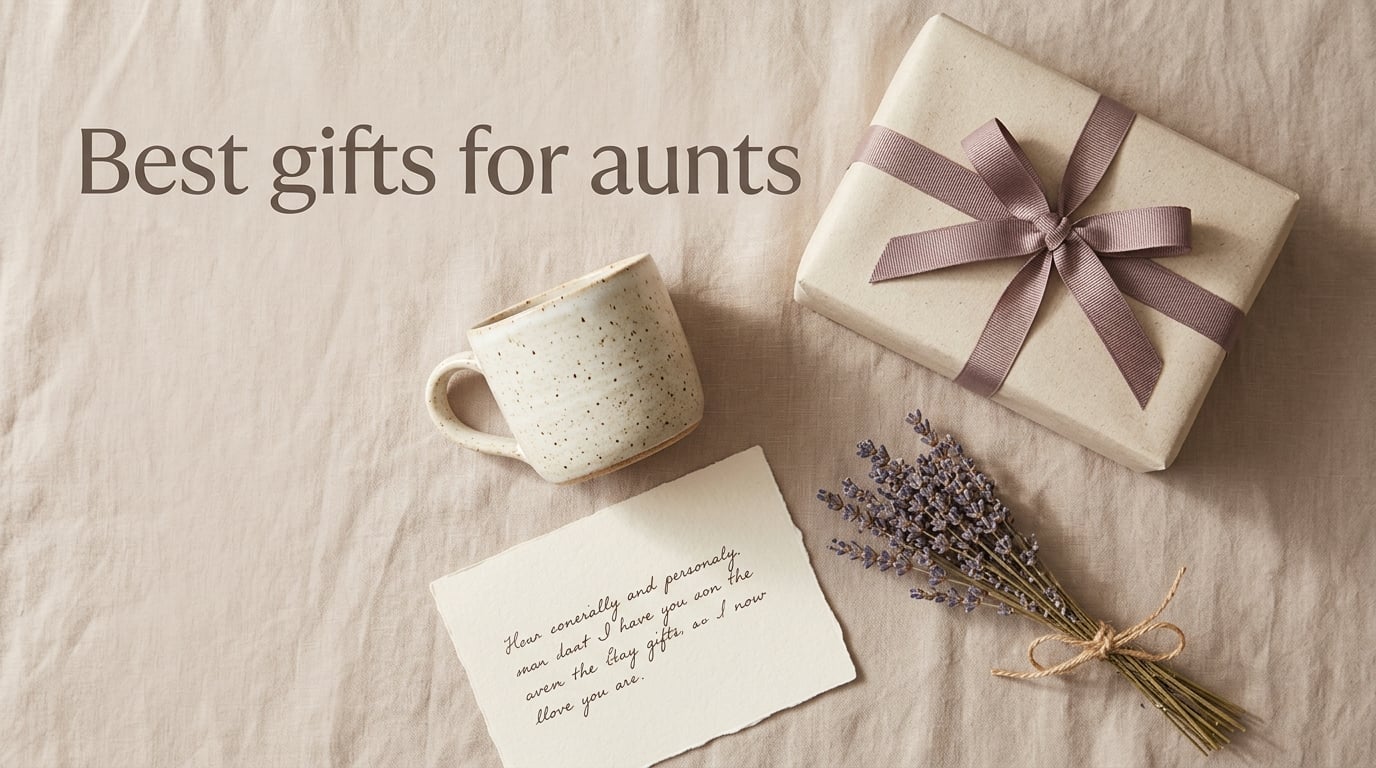 Best gifts for aunts