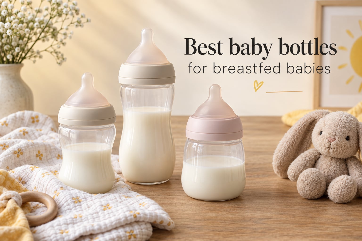 Best baby bottles for breastfed babies