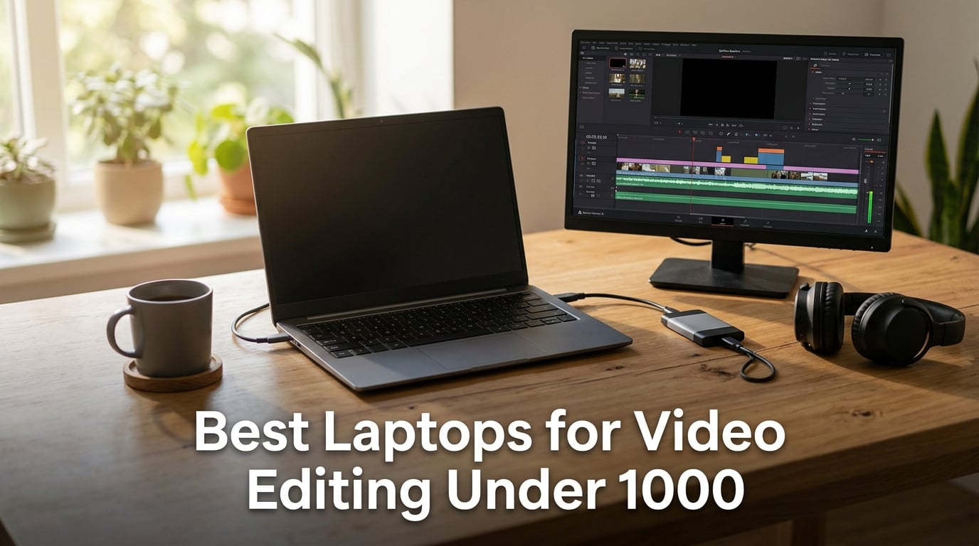 Best Laptops for Video Editing Under 1000
