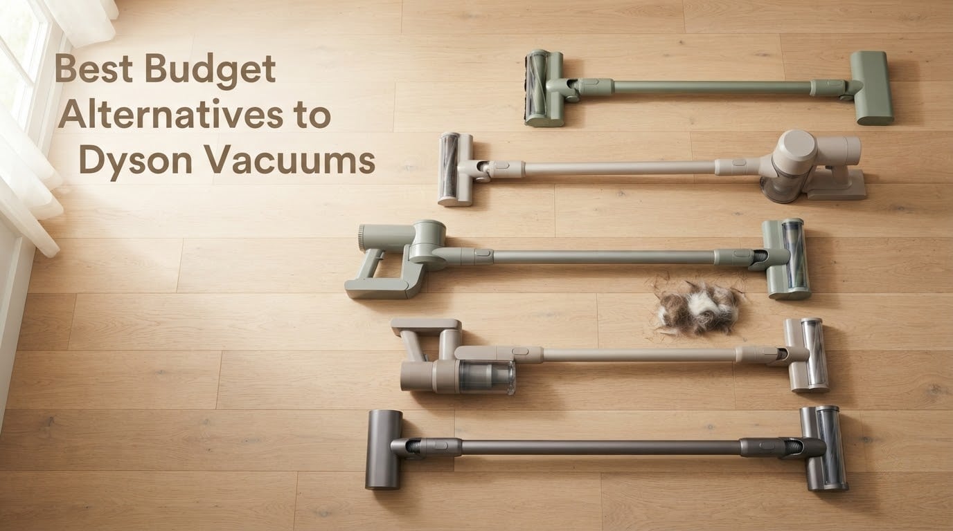 Best Budget Alternatives to Dyson Vacuums