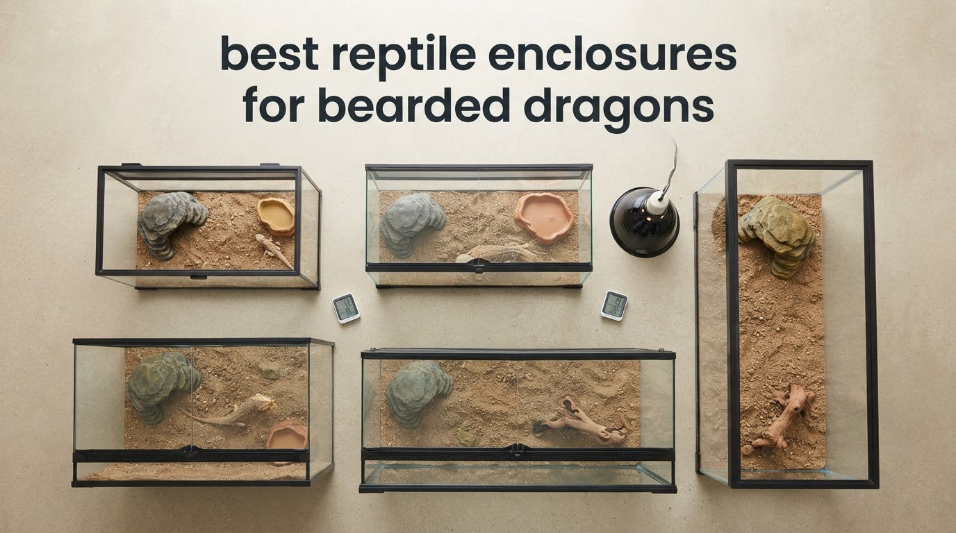 best reptile enclosures for bearded dragons