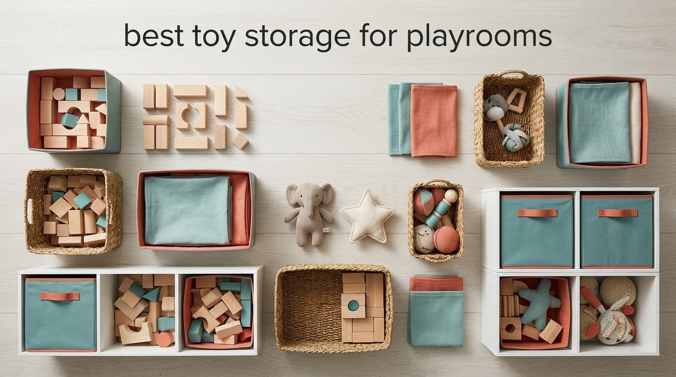 best toy storage for playrooms