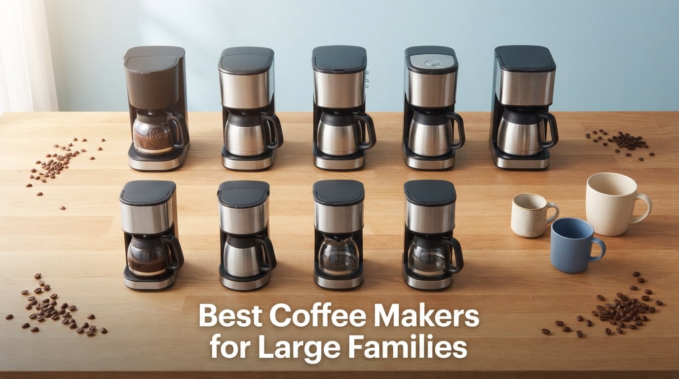 Best Coffee Makers for Large Families