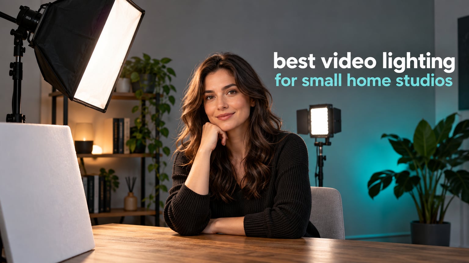 best video lighting for small home studios