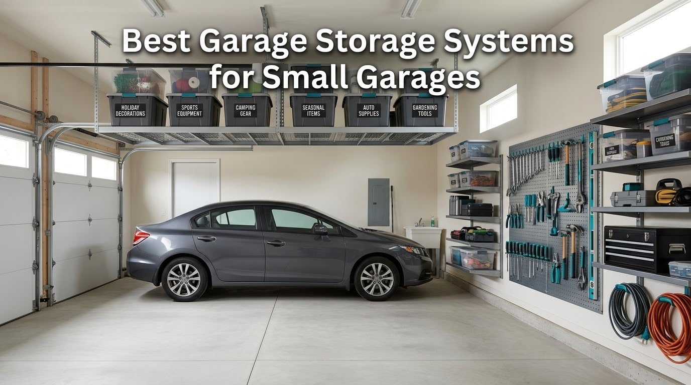 Best Garage Storage Systems for Small Garages