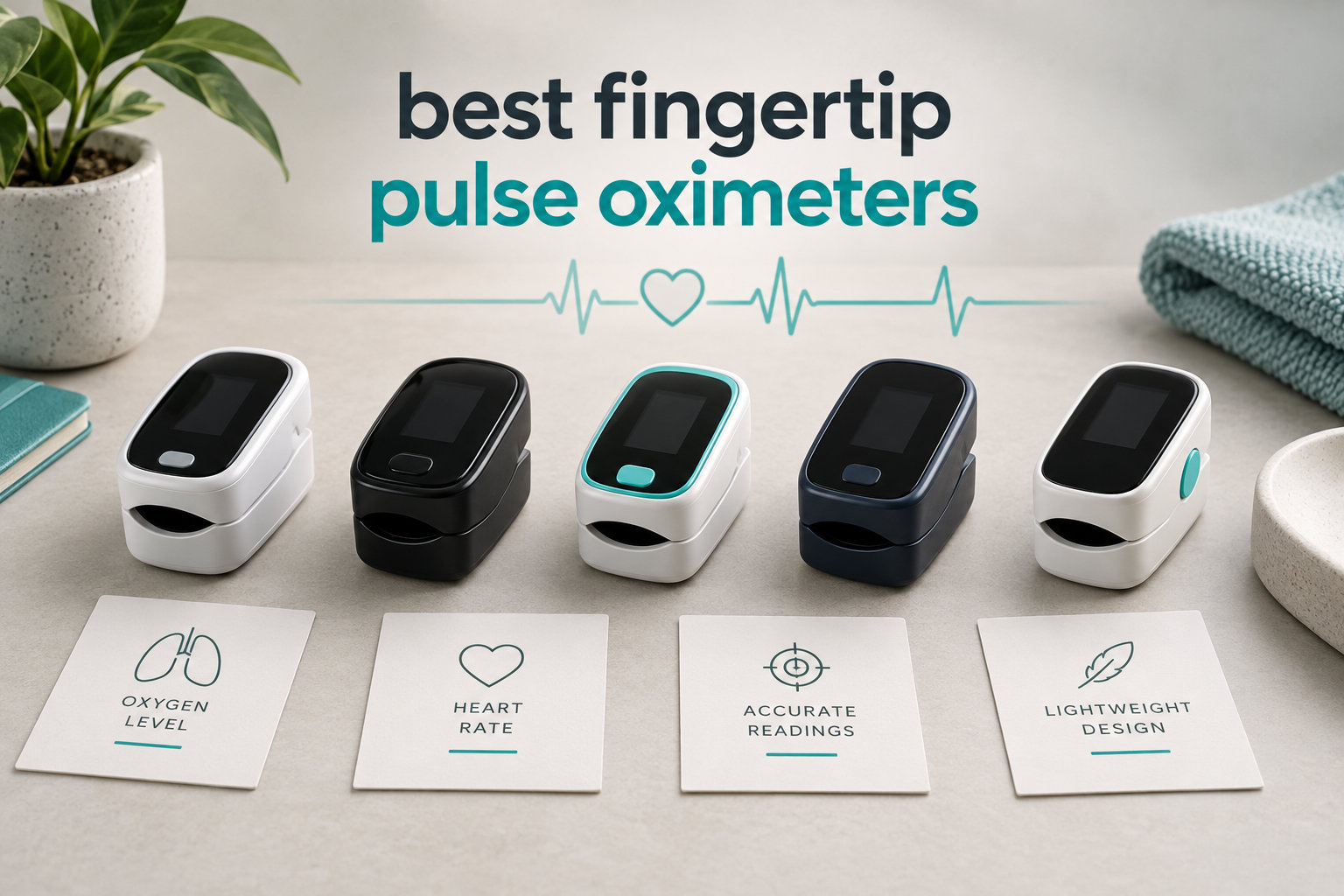 best fingertip pulse oximeters