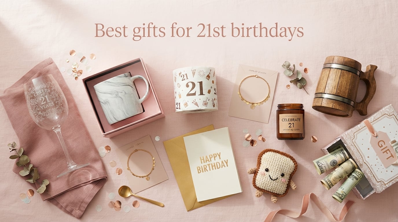 Best gifts for 21st birthdays