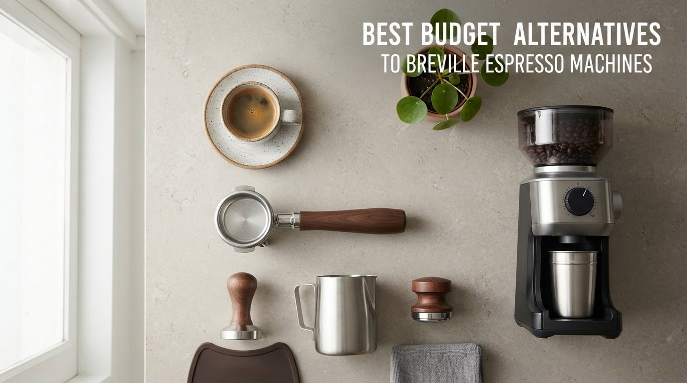 Best Budget Alternatives to Breville Espresso Machines
